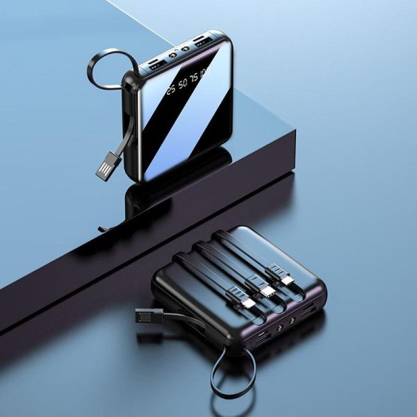Powerbanks with 3-in-1 Charging Cables 3,600 MAH